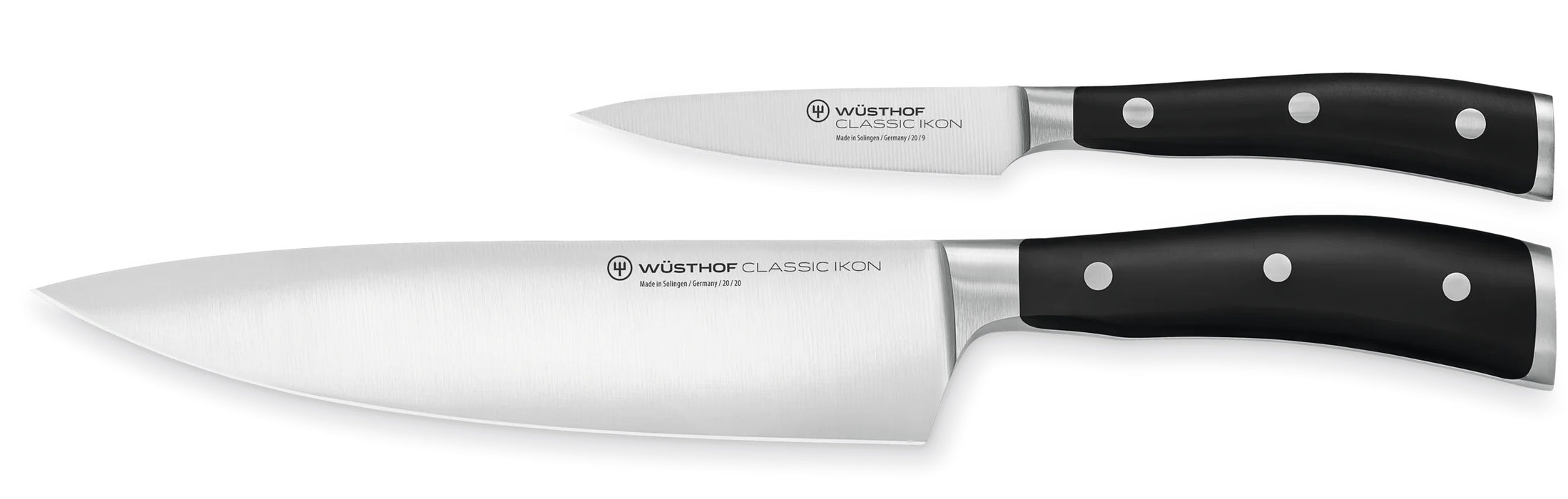 Wusthof Classic Ikon 2 Pc Starter Chef's Knife Set 1120360205