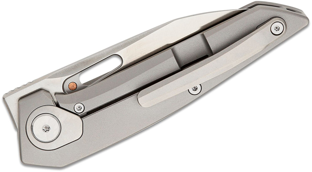 Bestech Knives VK-Void White BB SW Titanium (2.85" Satin) BT2305A