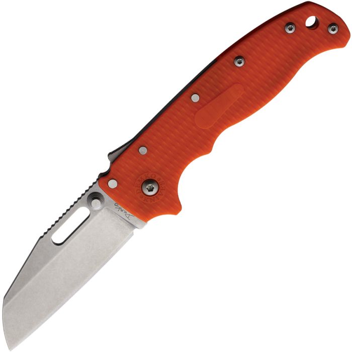 Demko AD20.5 Shark Lock Knife Red (3" SW) DEMAD205F23