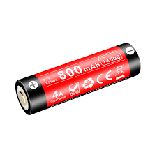 Klarus 800 mAh Rechargeable Li-ion Battery w/ Micro USB Charging Port 14GT-80UR