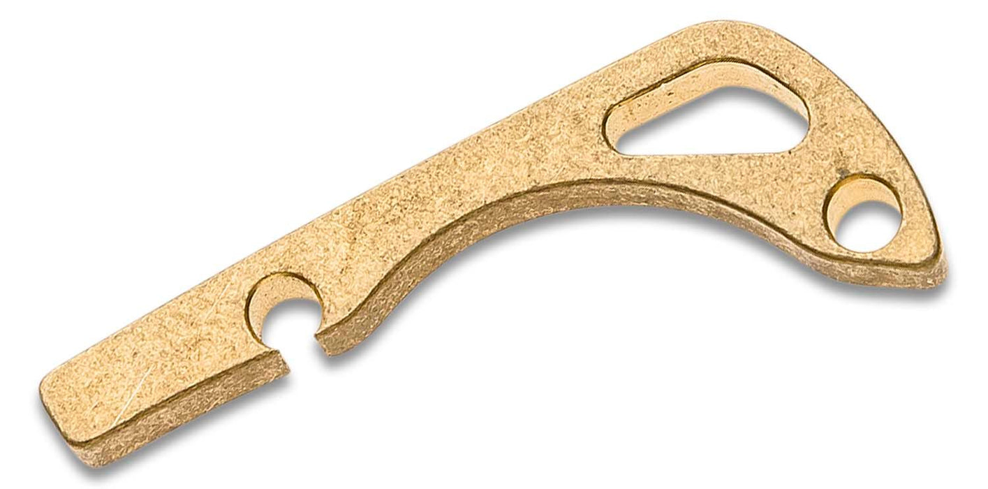 Flytanium Brass Backspacer for Benchmade Mini Bugout  FLY-0732