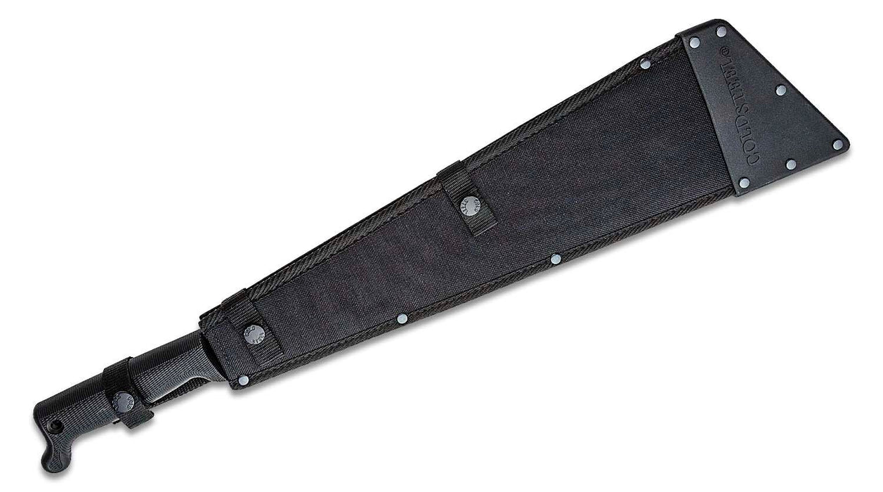 Cold Steel Slant Tip Machete Fixed Blade Knife (18" Black) CS-97ST18S