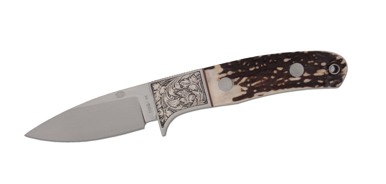 Rock Creek Sika Fixed Blade Knife by Paul Chen Hanwei (3.2", Satin) KH2508