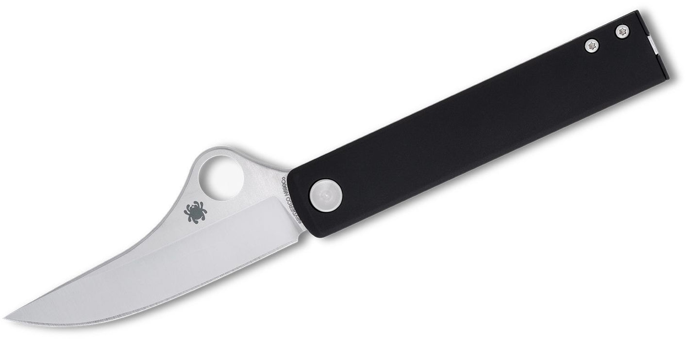 Spyderco Essenza Liner Lock Knife Black Aluminum (3.19", Satin, N690Co) C272ALBKP