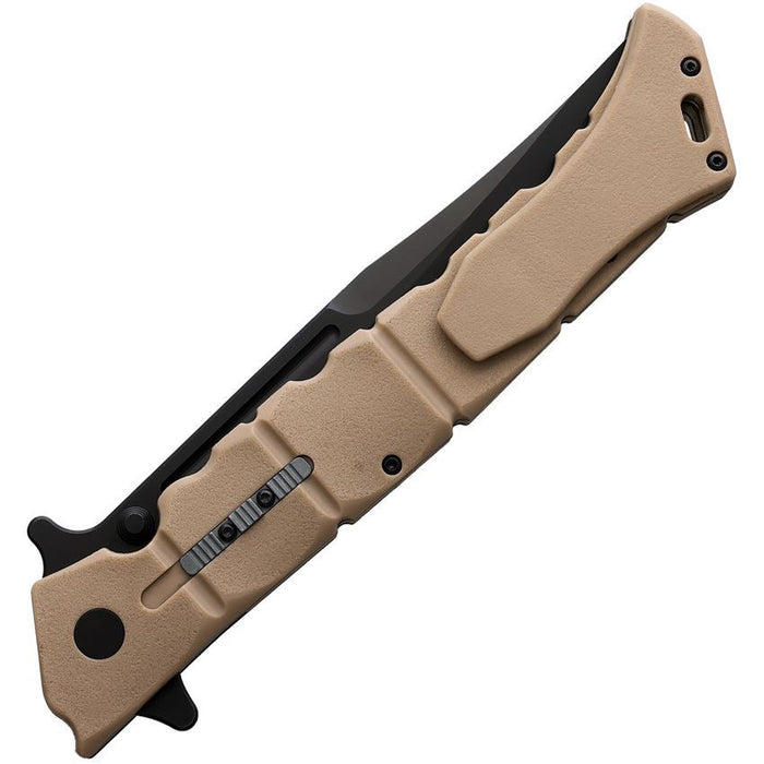 Cold Steel Large Luzon Knife Desert Tan GFN (6" Black) CS-20NQXDTBK