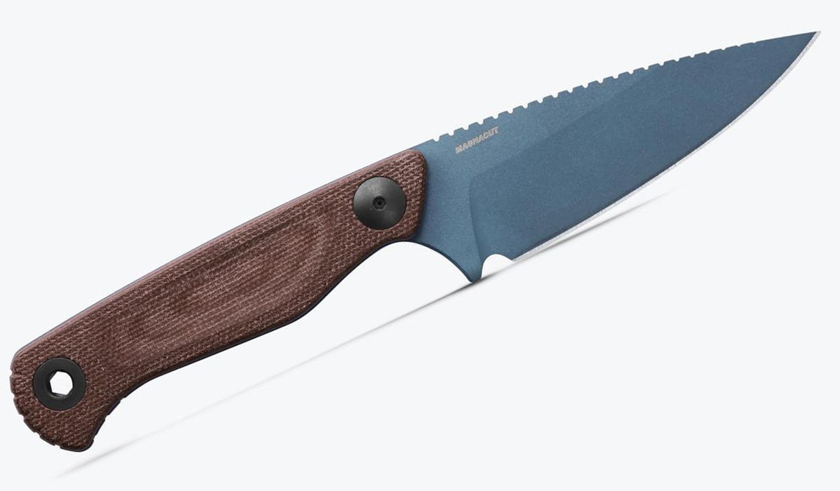 Benchmade Dacian Fixed Blade Knife Canvas Micarta (3.54", BT Cerakote, MagnaCut) 203BT-03