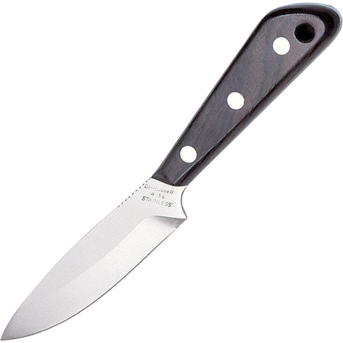 Grohmann Knives Number 3 Boat, Army, Yachtsman Knife Rosewood (4" Satin) R3S