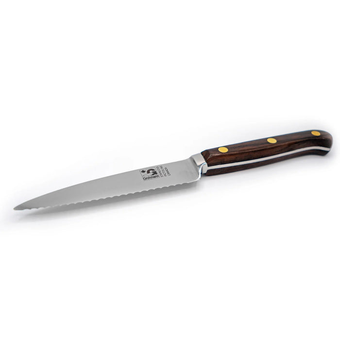 Grohmann Knives 4" Forged Serrated Tomato Steak Knife 202FGW-4