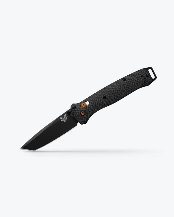 Benchmade Bailout AXIS Lock Knife Carbon Fiber Copper Hardware (3.38", Black, S90V) 537BK-10