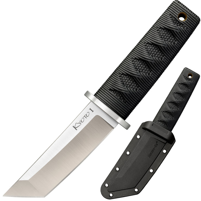 Cold Steel Kyoto I Fixed Blade Knife Tanto (3.25" Satin) CS-17DA