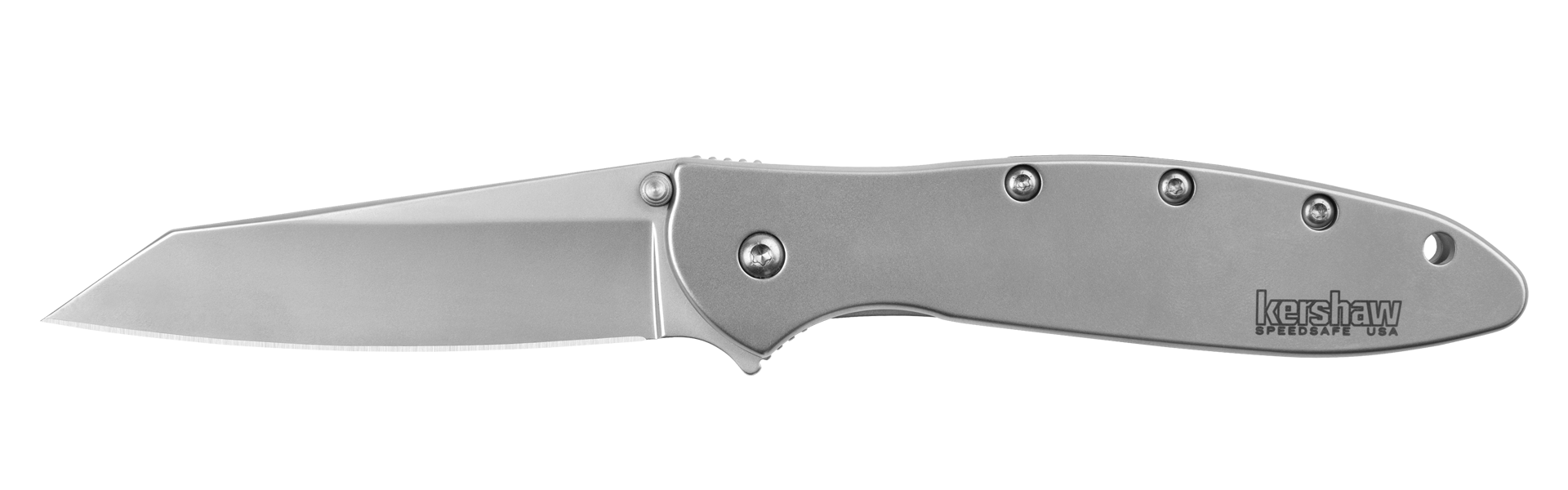 Kershaw Random Leek Reverse Tanto Assisted Opening Knife (3" Bead Blast) 1660R