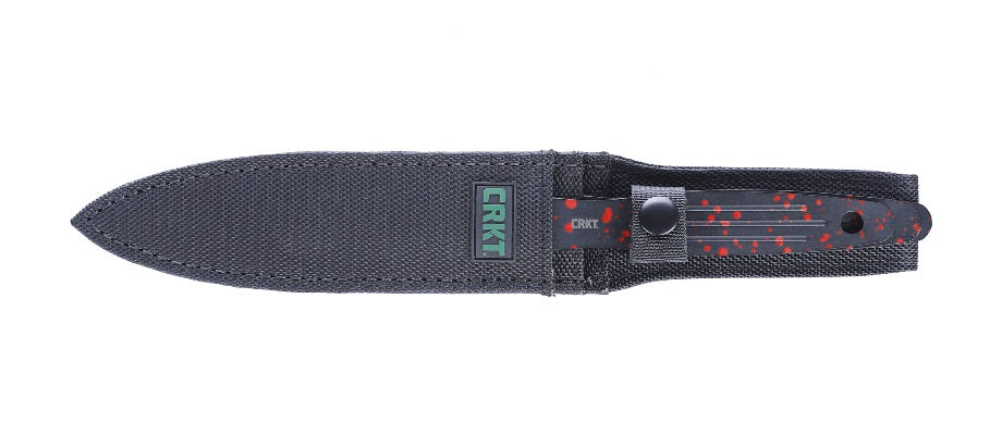 CRKT Onion Throwing Knives 3-Pc Set Black (6.25" Black/Red) K930RKP