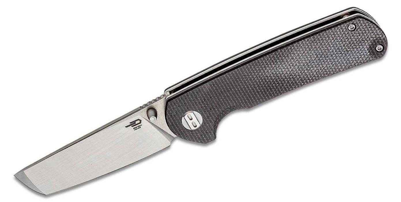 Bestech Knives Sledgehammer Black Micarta (3" Satin) BG31C
