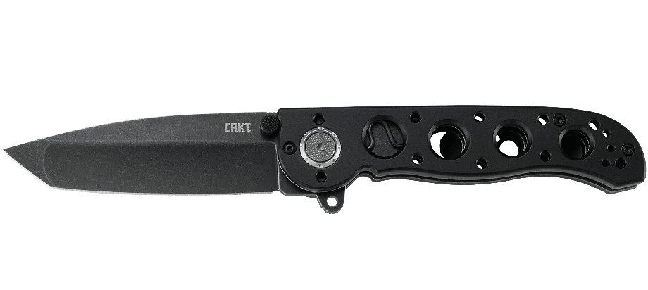 CRKT Carson Tanto Dead Bolt Lock Flipper Knife (3.12" Black SW) M16-02DB