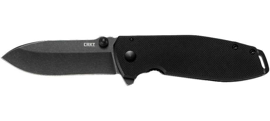 CRKT Burnley Squid XM Frame Lock Knife Black G-10 (2.95" Black SW) 2495K