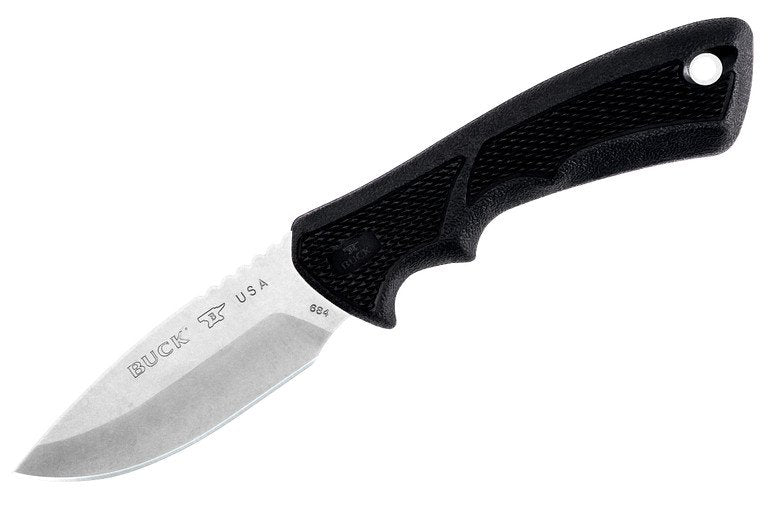 Buck BuckLite Max II Small Fixed Blade Knife Black (3.25" SW) 0684BKS