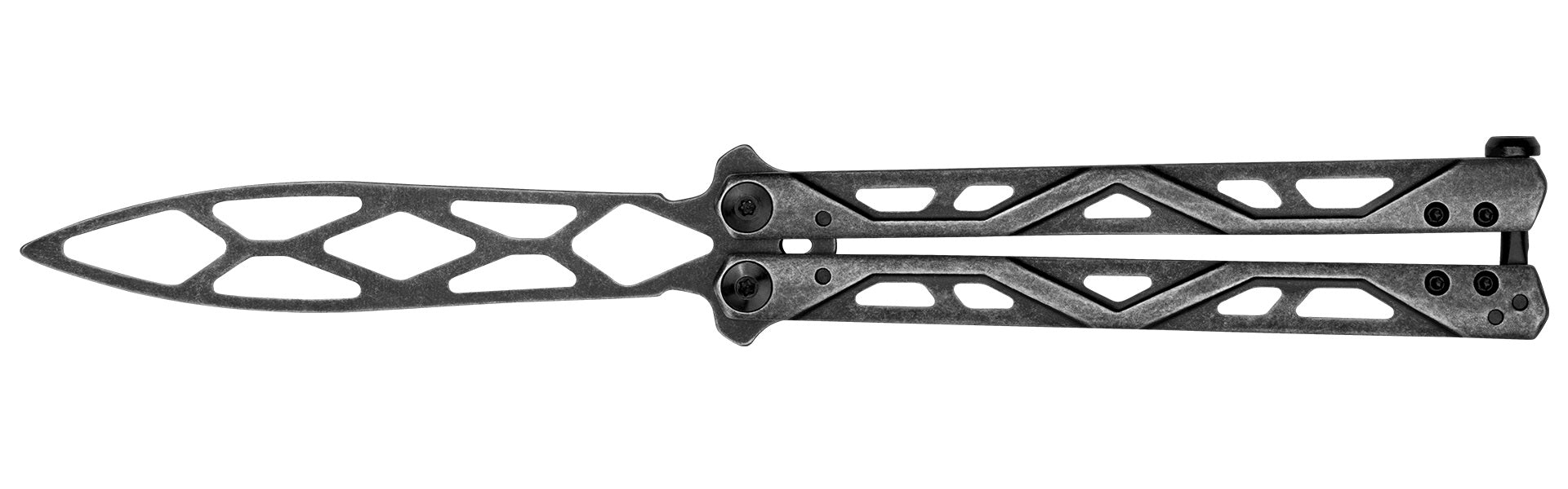 Kershaw Balanza Butterfly Knife Trainer Black (4.3" Black SW) 4950TR