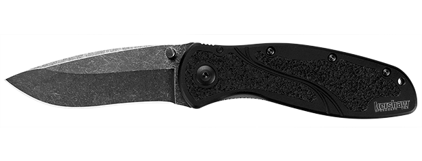 Kershaw Blur Assisted Opening Knife Black (3.4" BlackWash) 1670BW