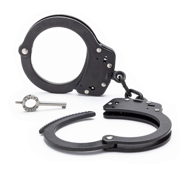 S&W M100-1 Chain Handcuffs (Blued) 350101