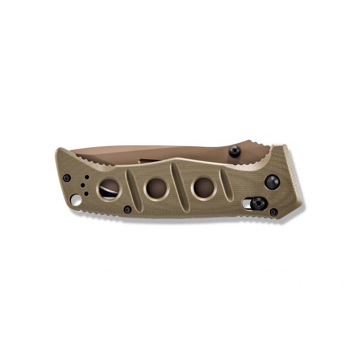 Benchmade Adamas AXIS Lock Knife Olive G-10 (3.78" FE) 275FE-2