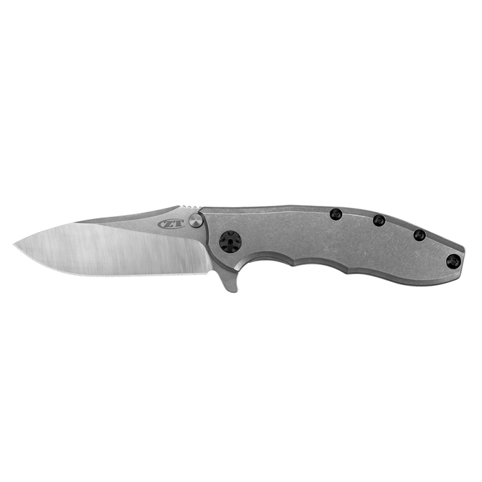 Zero Tolerance Hinderer Frame Lock Knife Titanium (3.5" Satin 20CV) ZT 0562TI