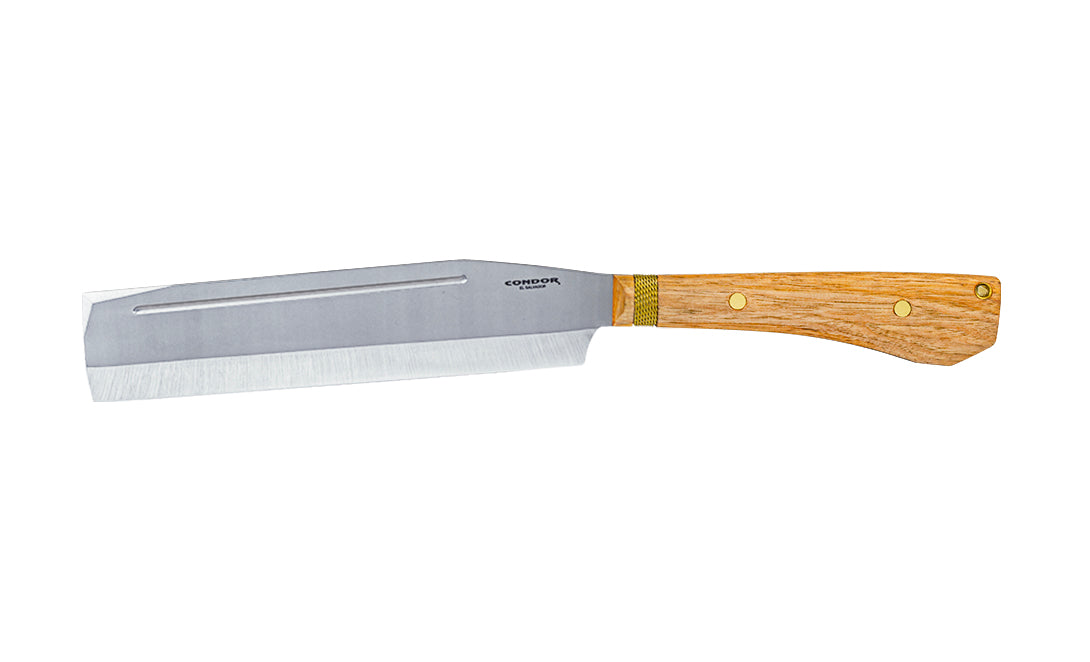 Condor Batonata Chopper Fixed Blade Knife Hickory (10.01" Bead Blast) CTK2013-10HC
