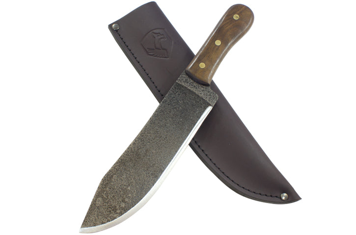Condor Hudson Bay Knife fixed blade knife w/ Sheath (8.5" Black Plain) CTK240-8.5HC