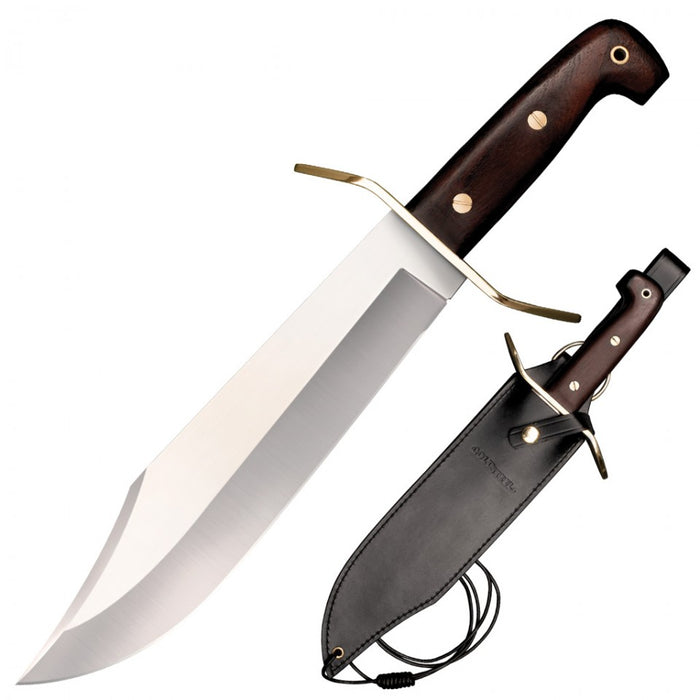 Cold Steel Wild West Bowie fixed blade knife Knife (10.75" Satin) 81B