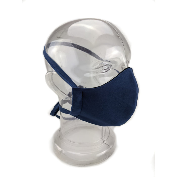 Premium Reusable Face Mask 2-Ply Fabric - Postman Blue
