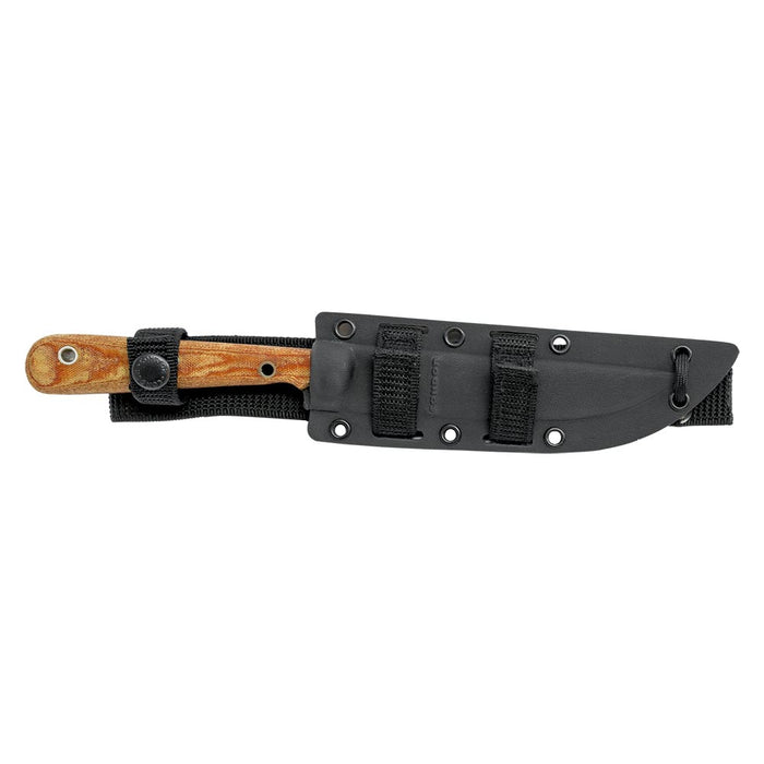 Condor Skirmish Fixed Blade Knife Tan Micarta (5.7" Black) CTK1815-5.6