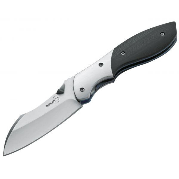 Boker Plus Mini Vanquish Liner Lock Knife (3.1" Satin) 01BO150