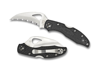 Byrd Hawkbill Lockback Knife FRN (2.875" Satin Serr) BY22SBK