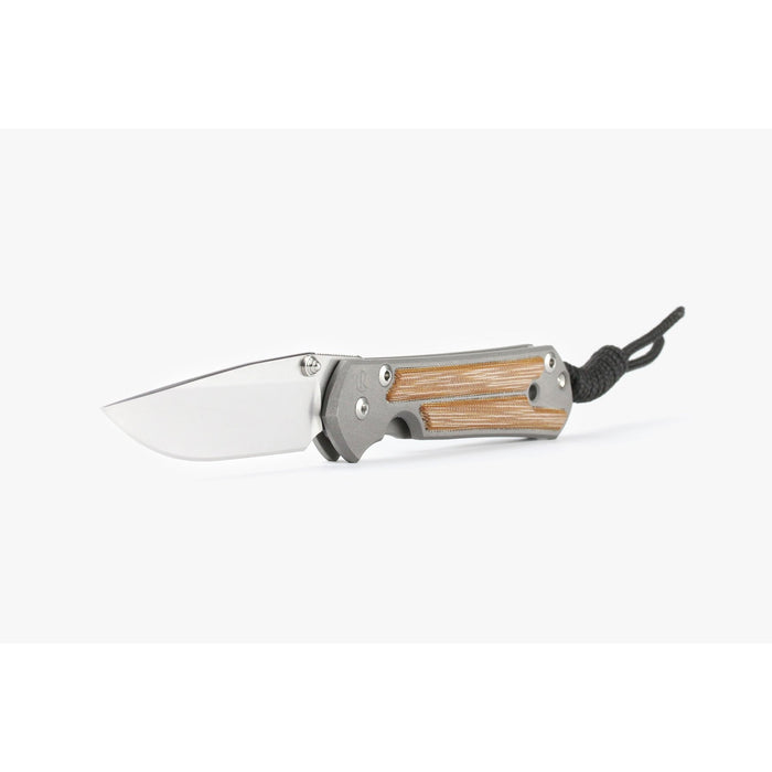 Chris Reeve Sebenza 21 Canvas Micarta Folding Knife (Large)