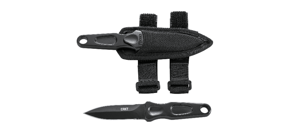 CRKT A.G. Russell Sting Fixed Blade Knife (3.25" Black) 2020