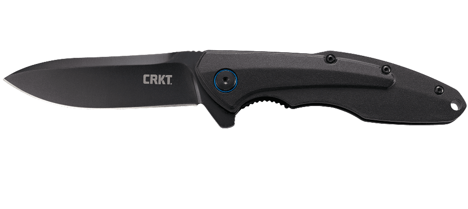 CRKT Caligo Liner Lock Flipper Knife Black Al (3.19" Black) 6215