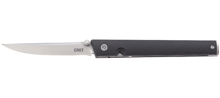 CRKT CEO Liner Lock Knife Black GRN (3.11" Satin) 7096