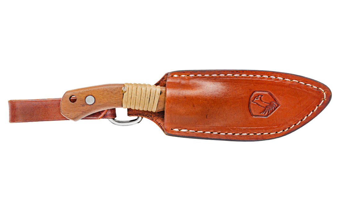 Condor Mountaineer Trail Fixed Blade Walnut Wood (4.14" Plain) CTK120-4.12-4C