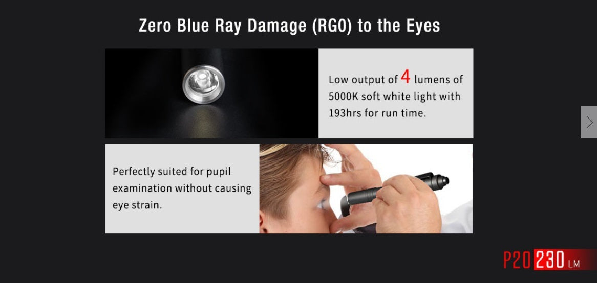 Klarus 230 Lumen Penlight P20