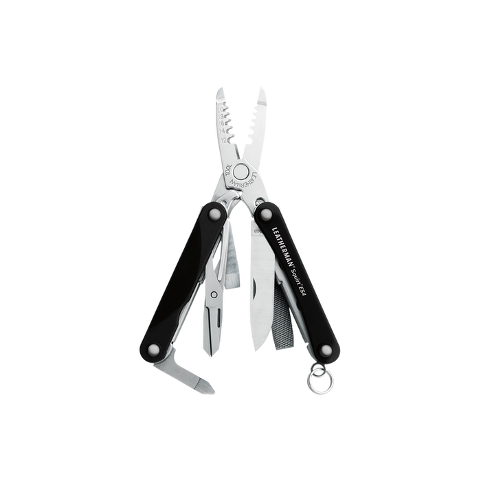 Leatherman Squirt ES4 Multi Tool w/ Black Handle (9-in-1) 831242