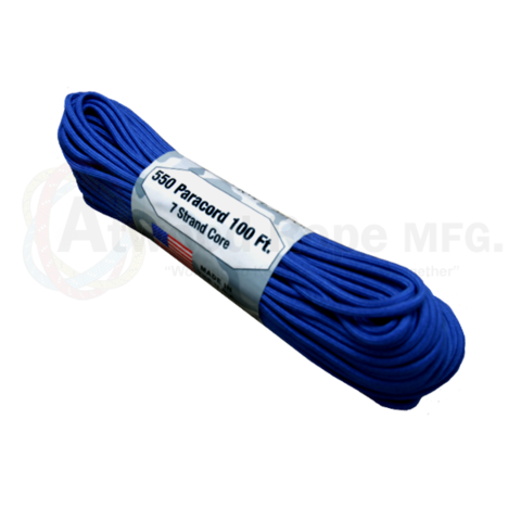 Atwood 550 lbs Paracord - 100 ft (Royal Blue) PC100