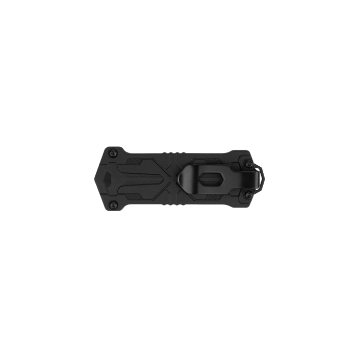 Kershaw Jens Anso Kapsule Manual Sliding Button Lock OTF Knife (1.9" Satin) 1190