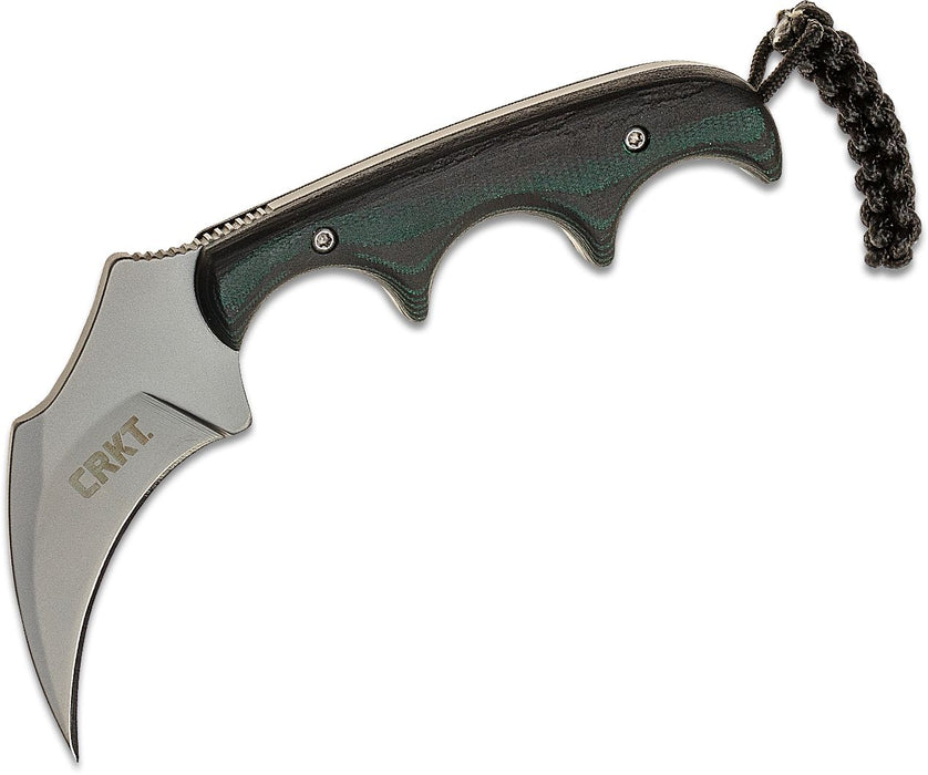 CRKT Folts Minimalist Keramin Fixed Blade Knife (2.31" Bead Blast) 2389
