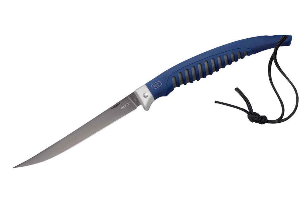 Buck 220 Silver Creek Folding Fillet Knife (6.5" Matte) 0220BLS-B