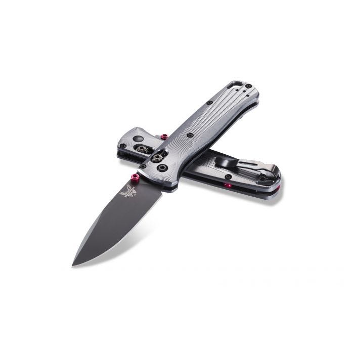Benchmade Bugout AXIS Lock Knife Aircraft Aluminum (3.24" Black) 535BK-4