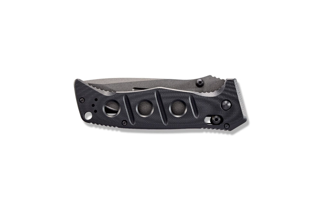 Benchmade Adamas AXIS Lock Knife Black G-10 (3.82" Gray) 275GY-1