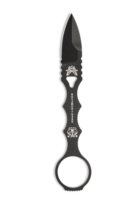 Benchmade Mini SOCP Fixed Blade Knife (2.22" Black) 177BK