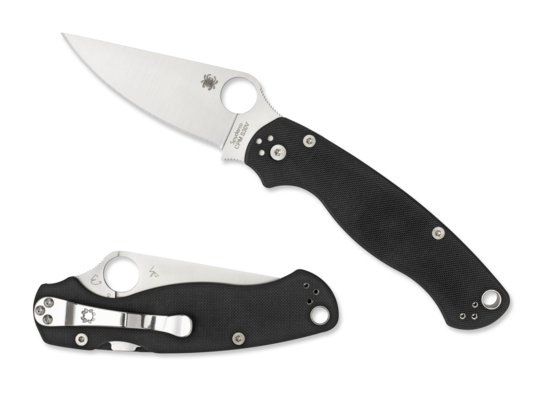 Spyderco Paramilitary 2 Knife G-10 (3.44" Satin S45VN) C81GP2