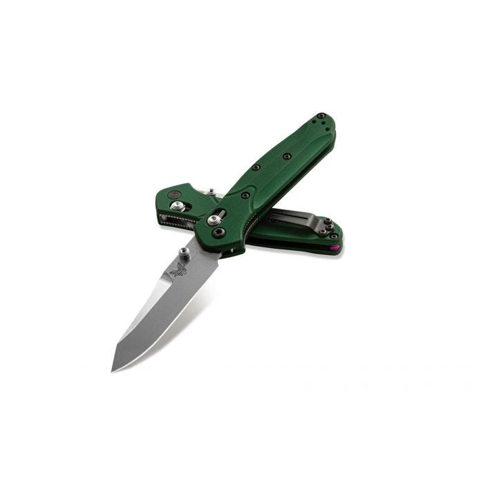 Benchmade Mini Osborne CPM-S30V 6061-T6 Billet Aluminum (2.92" Satin) 945