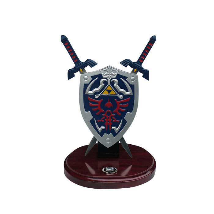 Desktop Ornamental Zelda Shield w/ 2 Letter Openers