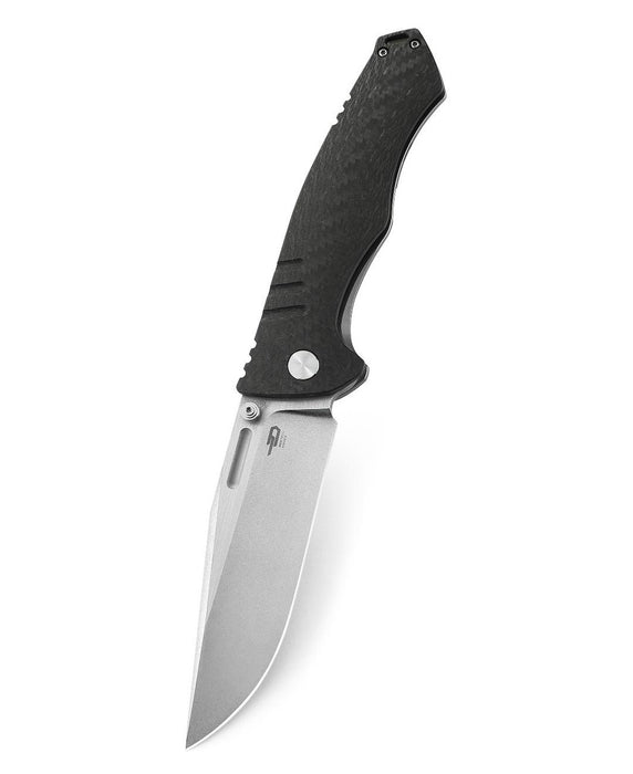 Bestech Knives Keen II Frame lock Knife Titanium/CF S35VN (4.2" SW) BT2301A